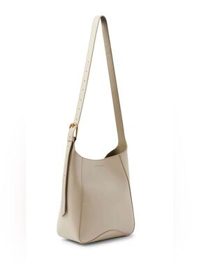 Soeur Mini Bag in Greige Leather